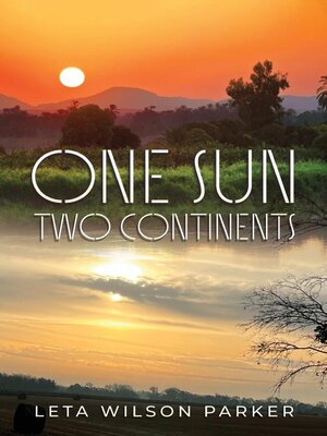 cover image of One Sun, Two Continents